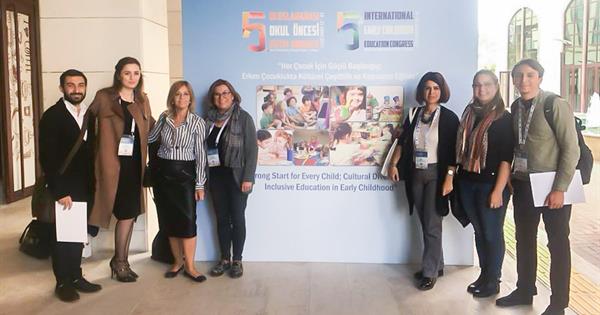 EMU Faculty of Education Represented in the 5th International Early Childhood Education Congress