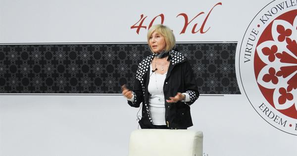 Famous Author Ayşe Kulin Delivers a Talk in EMU