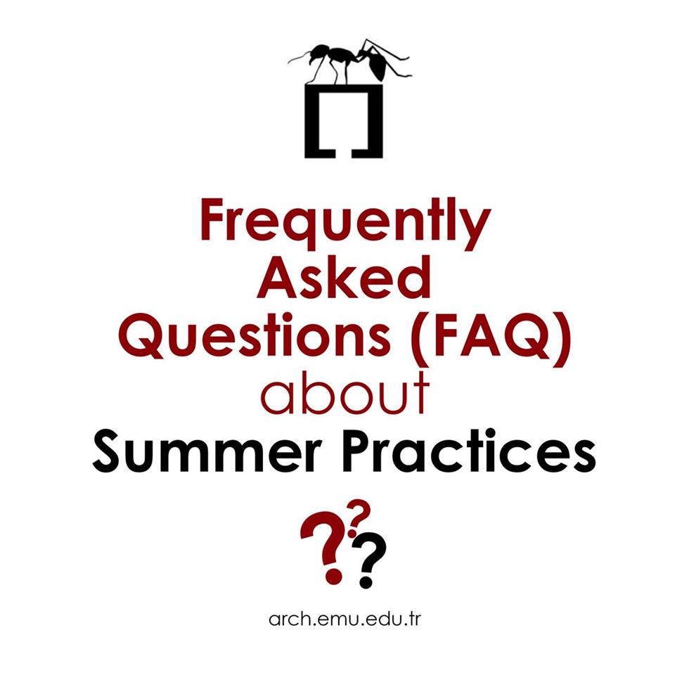 Frequently Asked Questions (FAQ’s) about Summer Practices