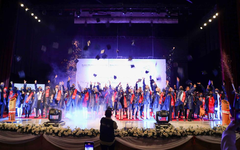 EMU Associate and Undergraduate Degree Graduates Receive Their Diplomas
