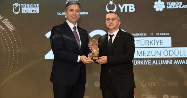 Prof. Dr. Ali Övgün Receives the 2026 YTB Turkey Alumni Scientific and Academic Achievements Award